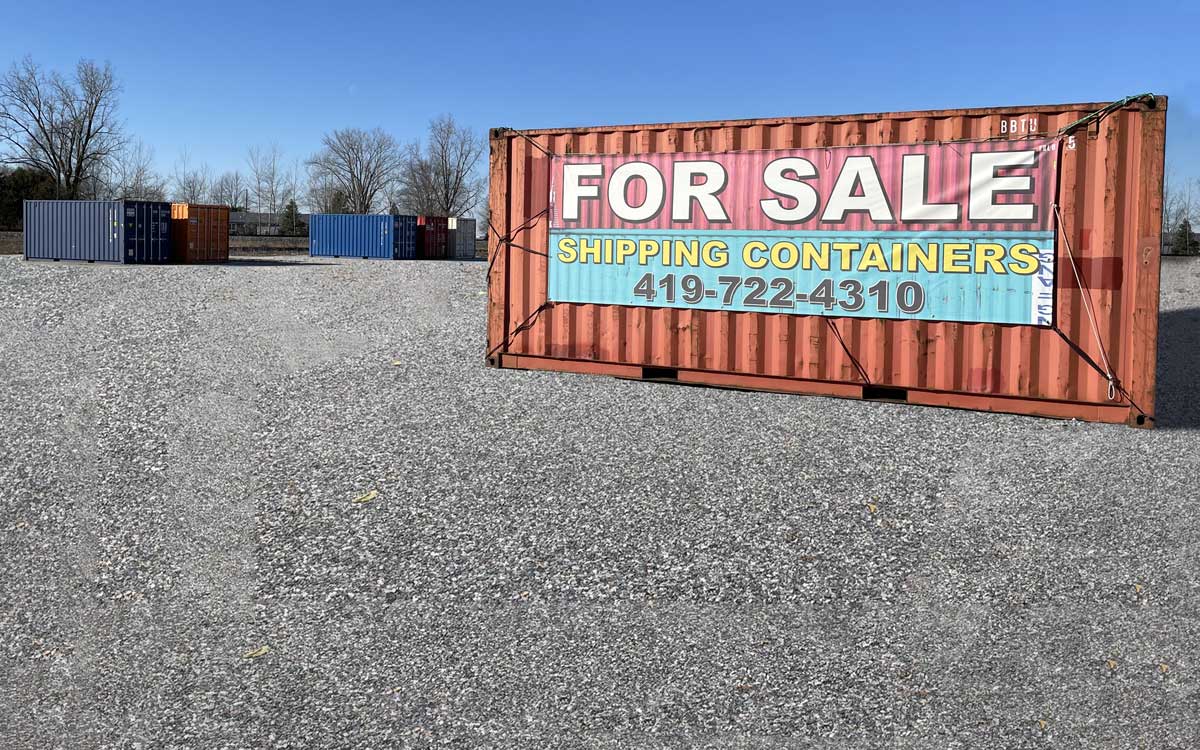 Bur or Rent Shipping Containers in Toledo