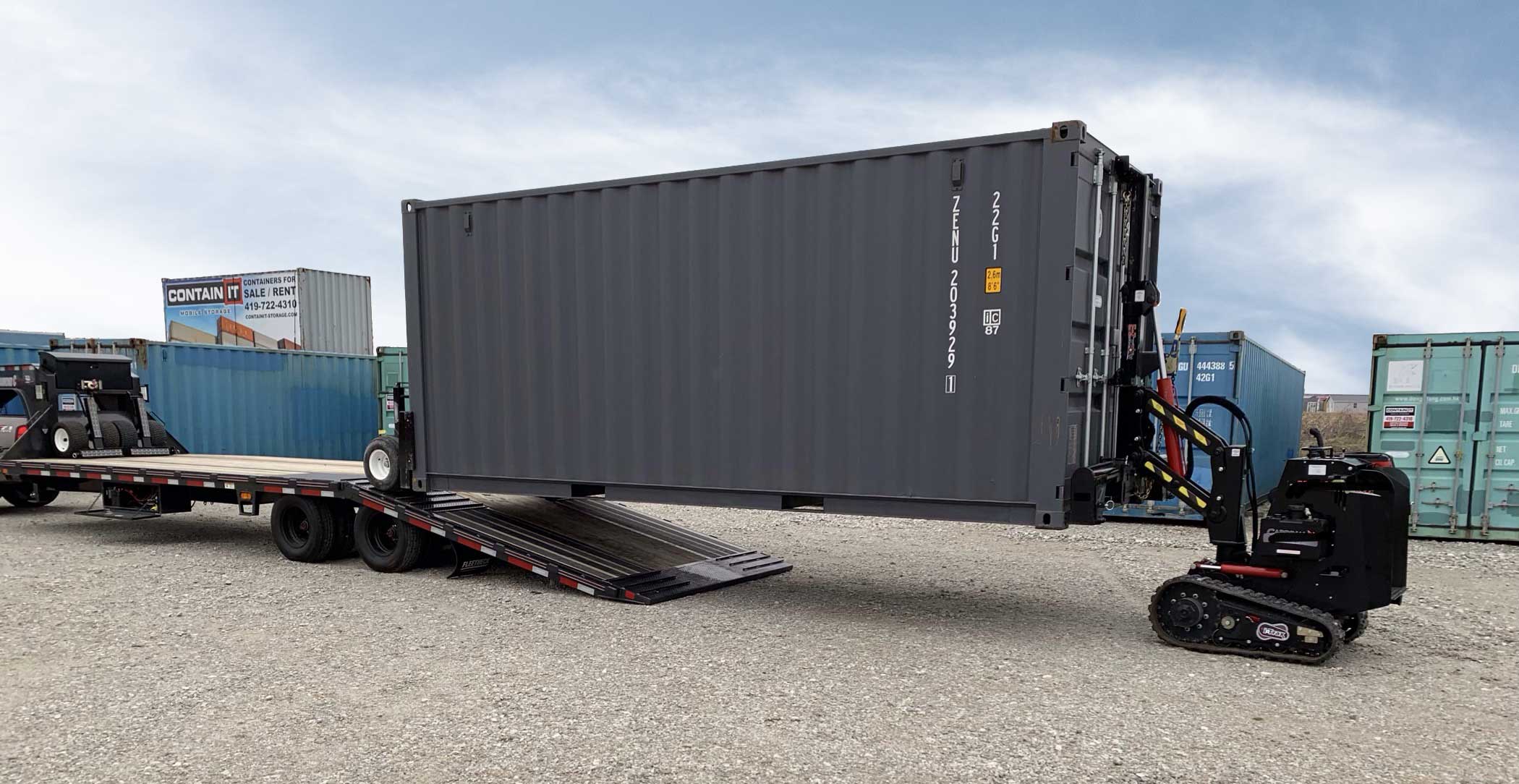 Storage Container Delivery - Portable Shipping Container