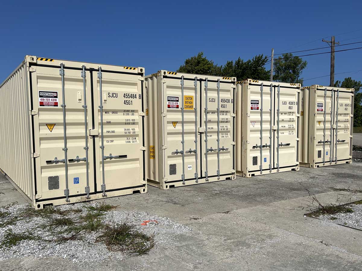 new shipping containers