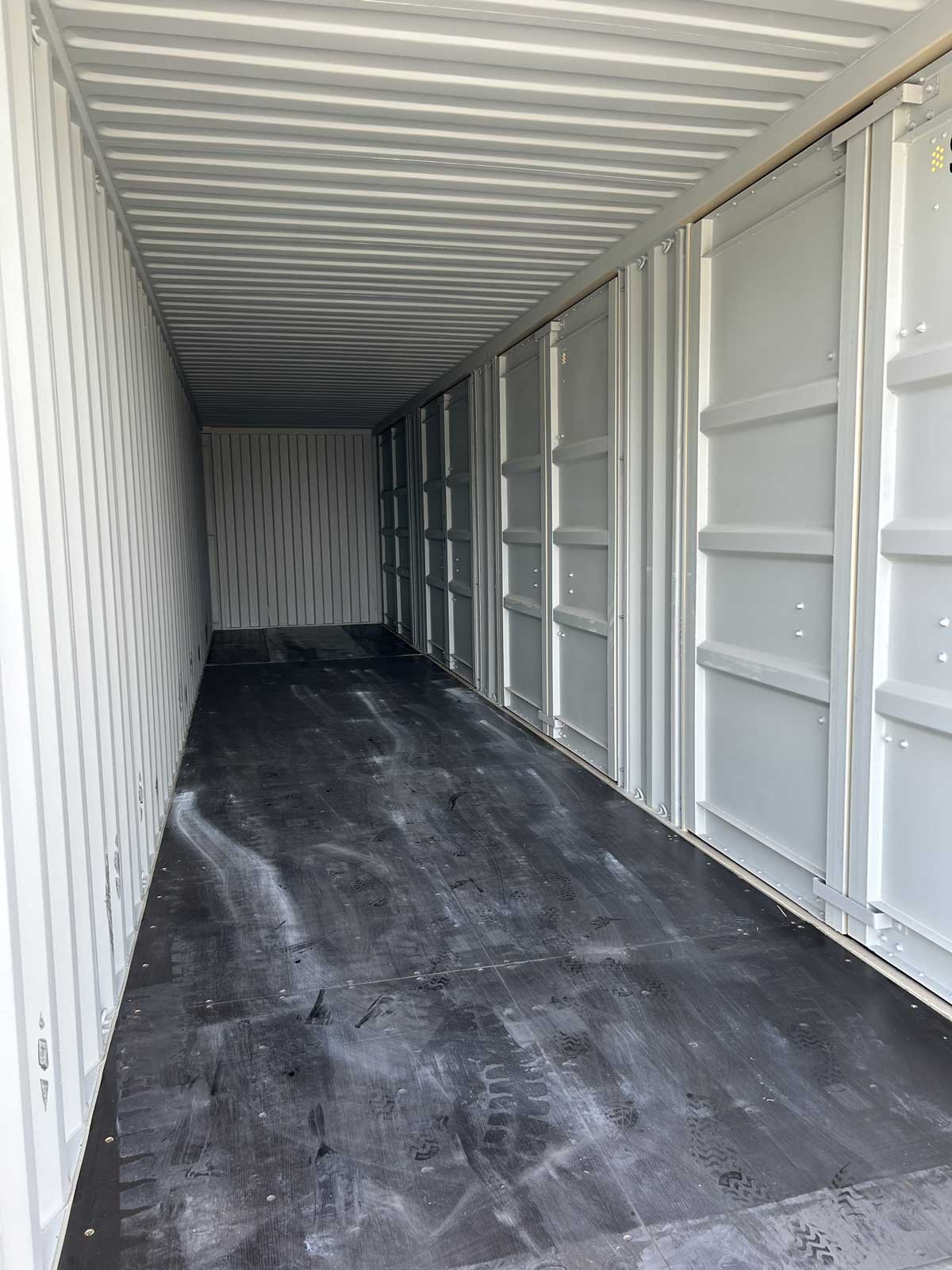 interior doors on new connex box