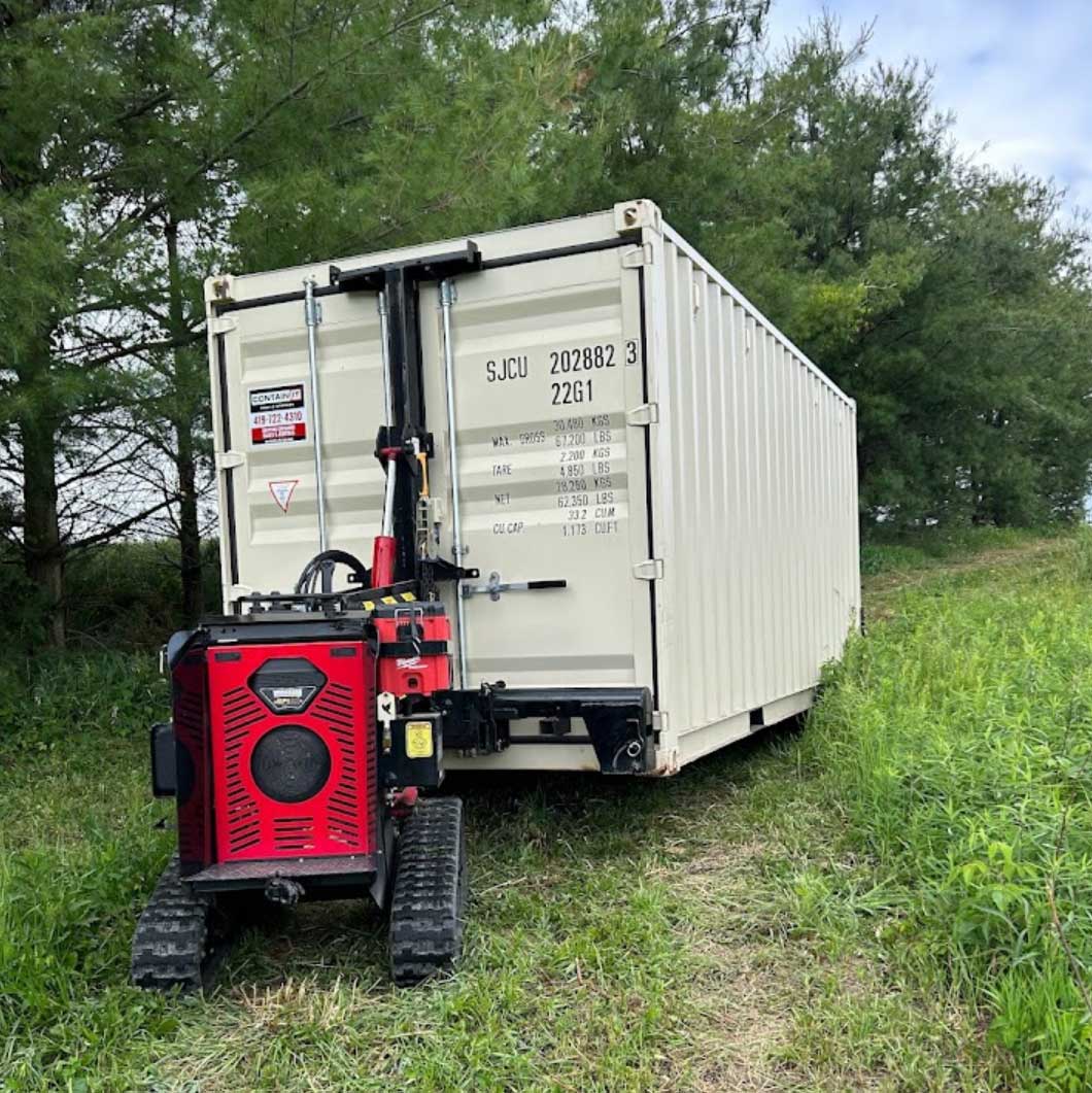 precise shipping container relocation