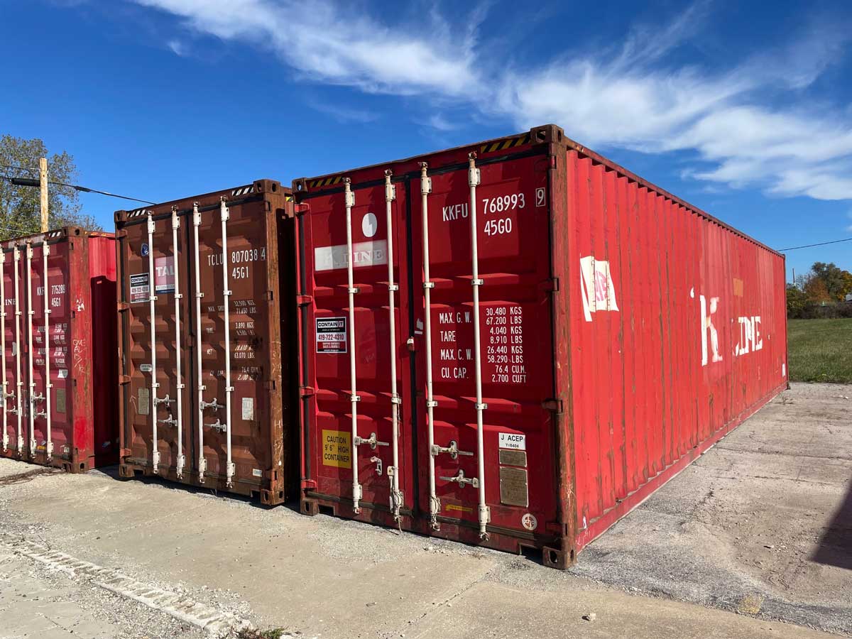 new shipping container
