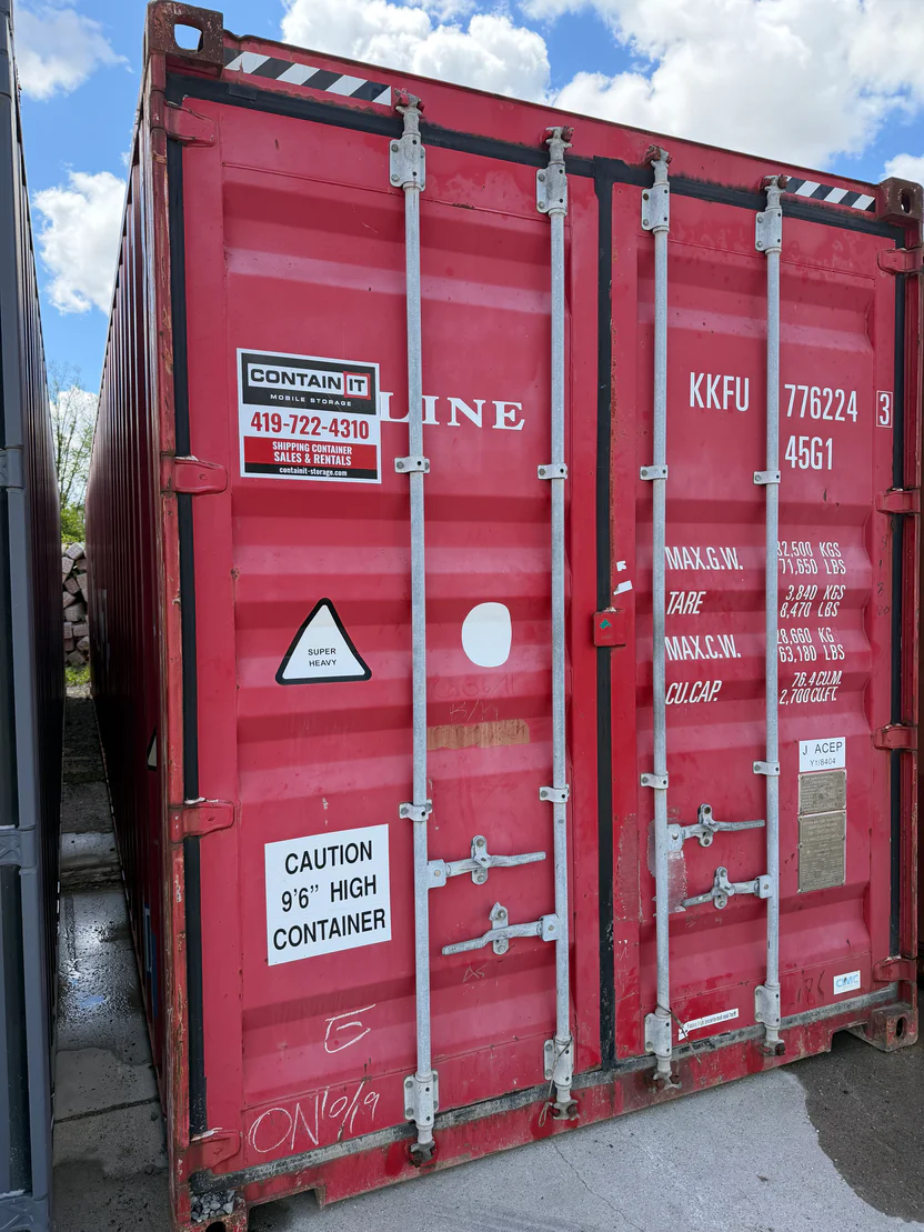 used shipping container for sale