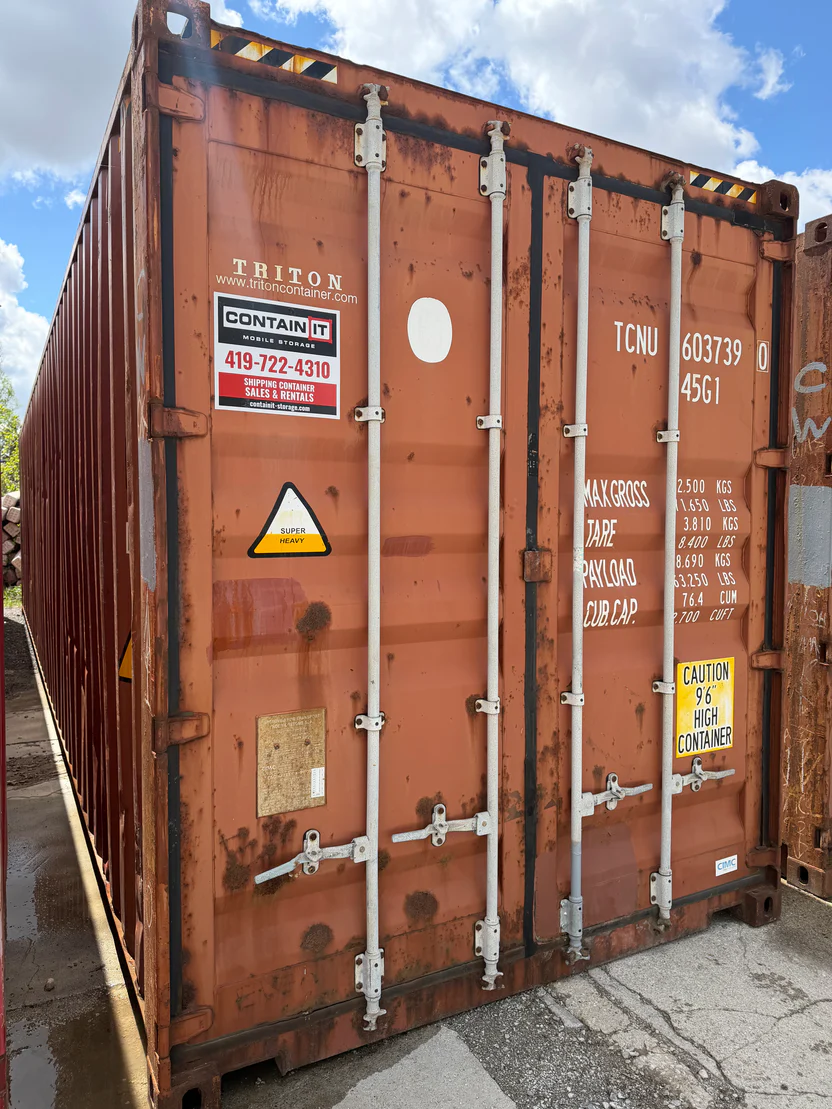 used shipping container for sale