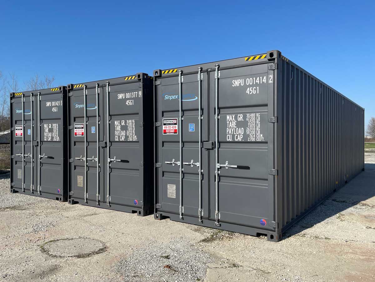 shipping containers